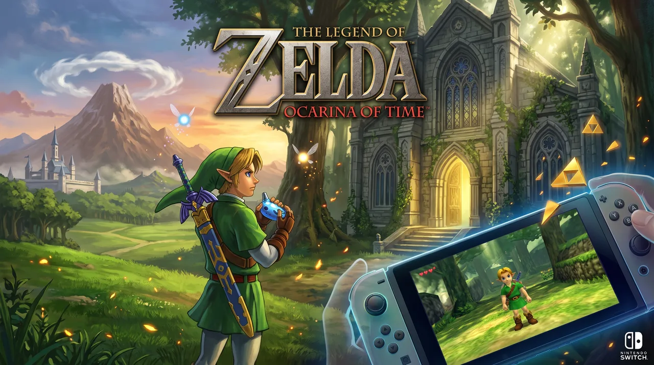 The Legend of Zelda: Ocarina of Time: El legado de un clásico eterno en Nintendo Switch
