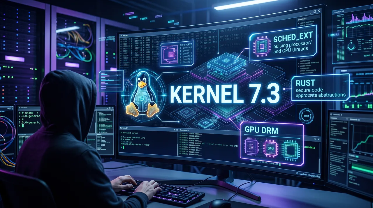 Kernel Linux 7.3 final: Mejoras en gaming, Rust y GPUs